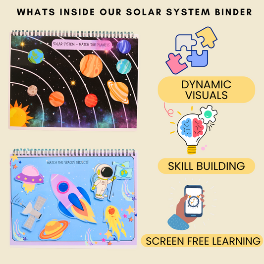Solar System and Alphabet Binder Combos - Little Learners World
