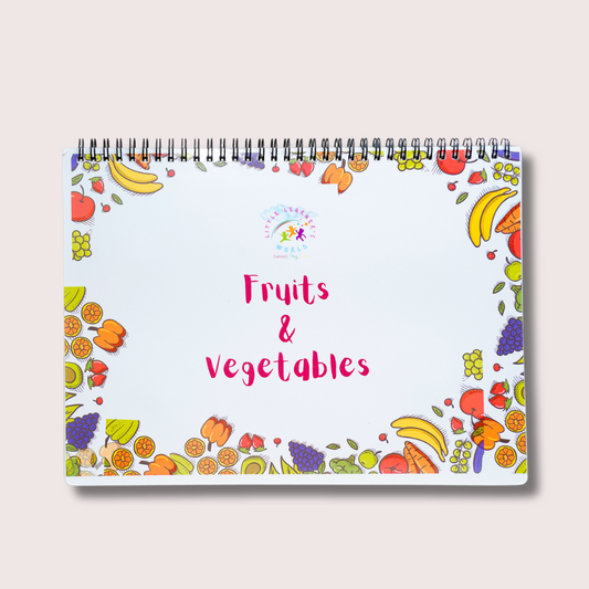 Fruits & Vegetables Activity Binder - Little Learners World