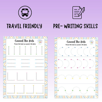 Reusable Tracing Worksheet ( Stage 1 ) - Little Learners World