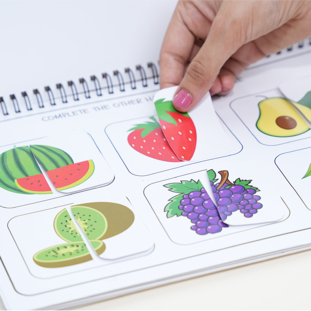 Fruits & Vegetables Activity Binder - Little Learners World