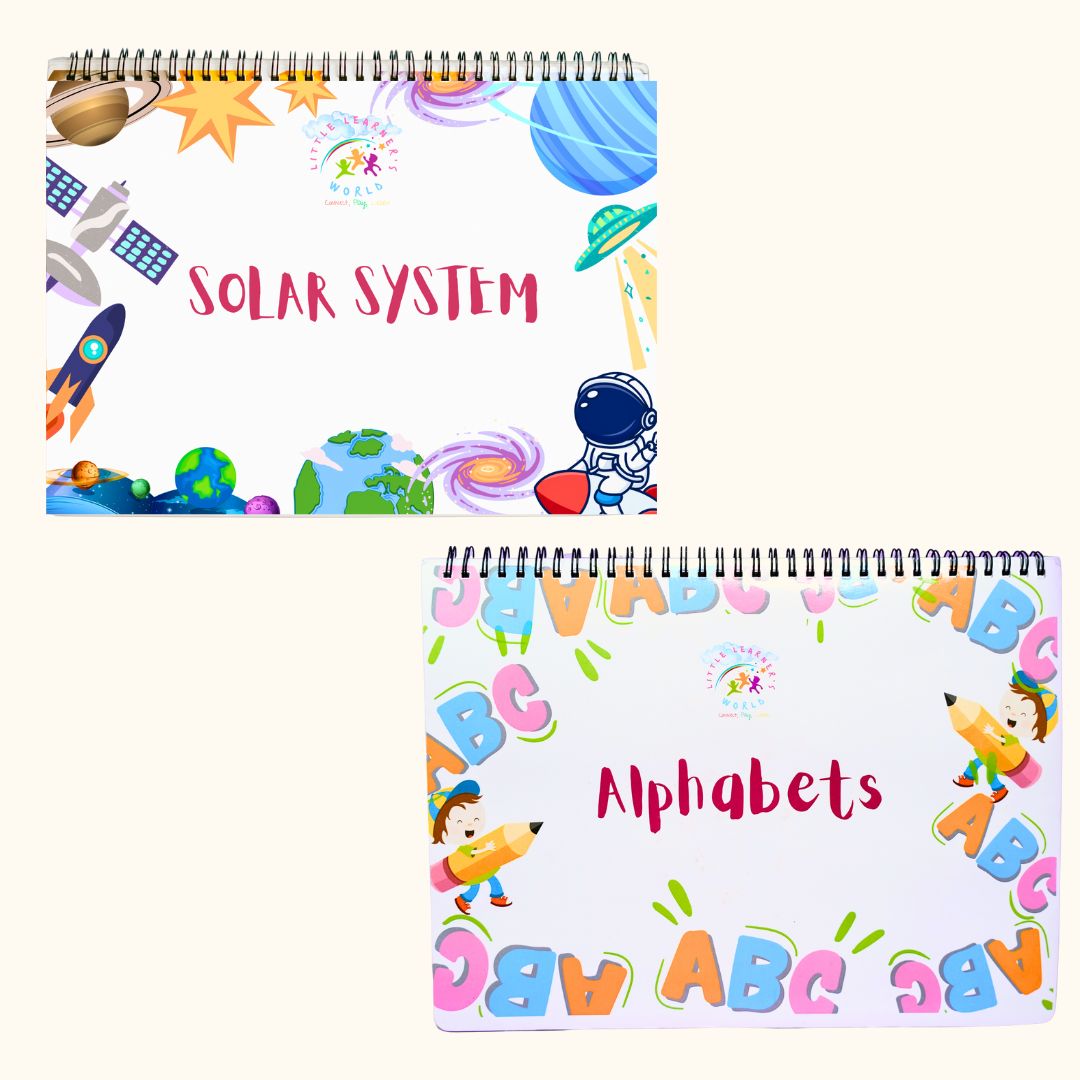 Solar System and Alphabet Binder Combos - Little Learners World